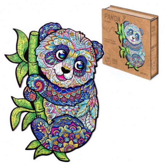 Panda – čudovita lesena sestavljanka z živalskimi motivi
